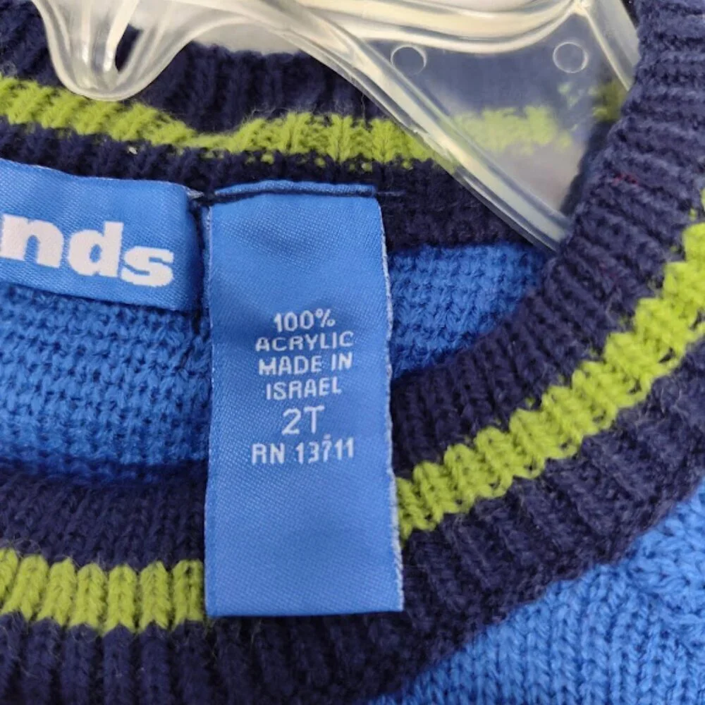 Just Friends Y2K Boy's Lizard Sweater (2 Sizes) 2T & 3T NWT